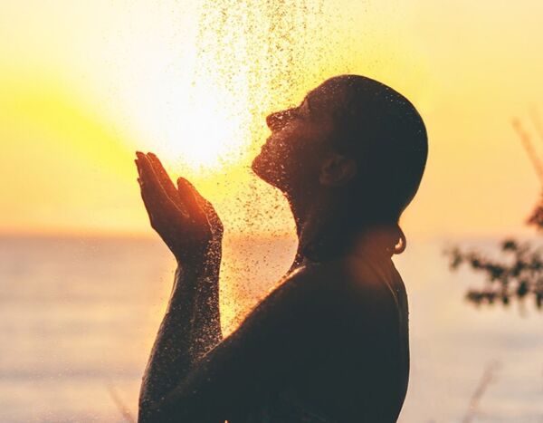 Sunshower wellness ontspanning