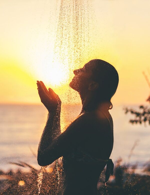 Sunshower wellness ontspanning