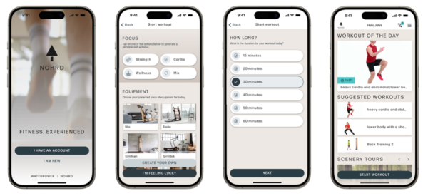 Nohrd connect in de app
