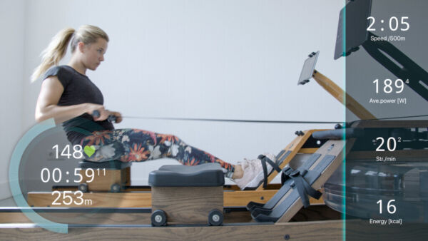 Water Rower Smart Row Video still