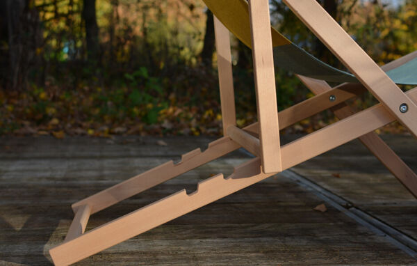 Weltevree beach chair details bottom