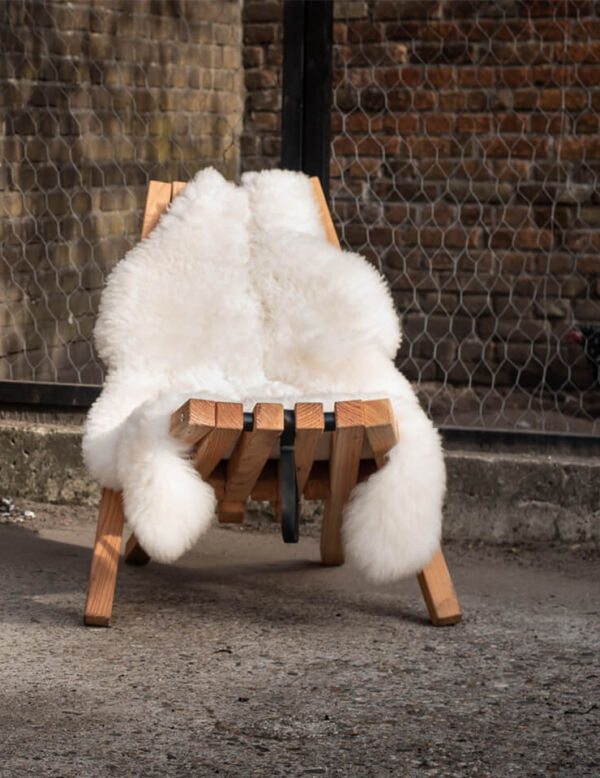 Weltevree sheepscoat fieldchair