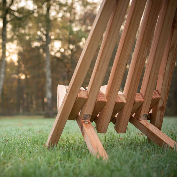 Weltevree fieldchair back grass trees