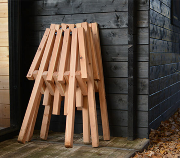 Weltevree folded fieldchairs house