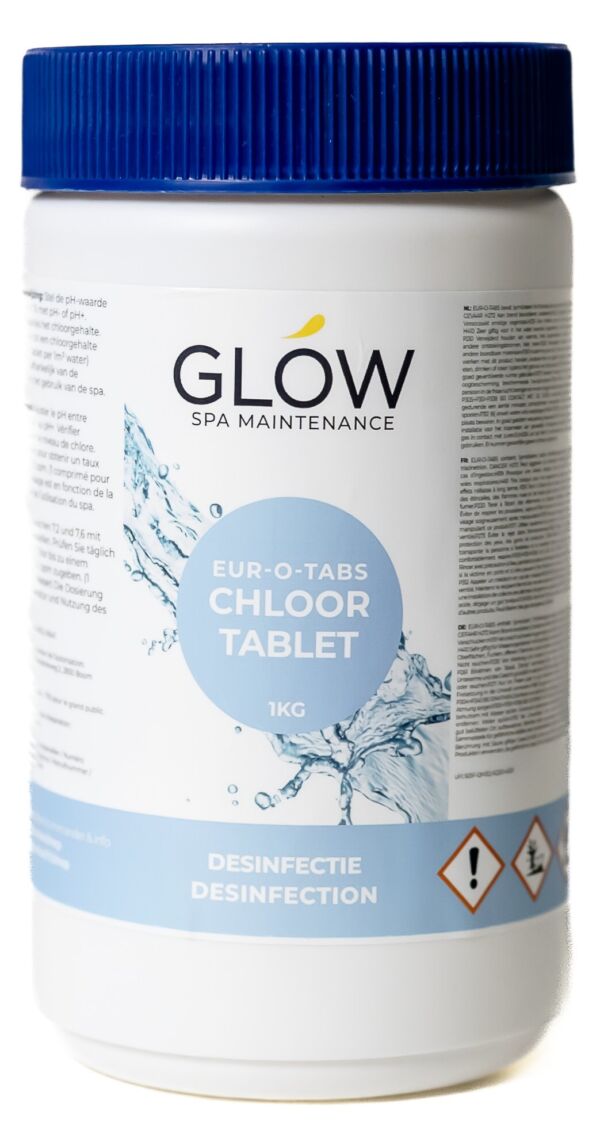 Glow spa Chloortablet 1kg