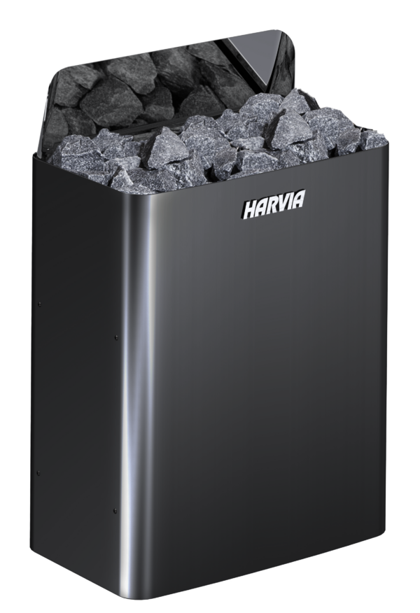 Harvia The Wall SW45 E SW60 E Black Steel p1