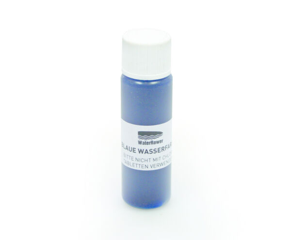 Waterrower kleurstof zubehoer accessories blaue wasserfarbe blue watercolor 1