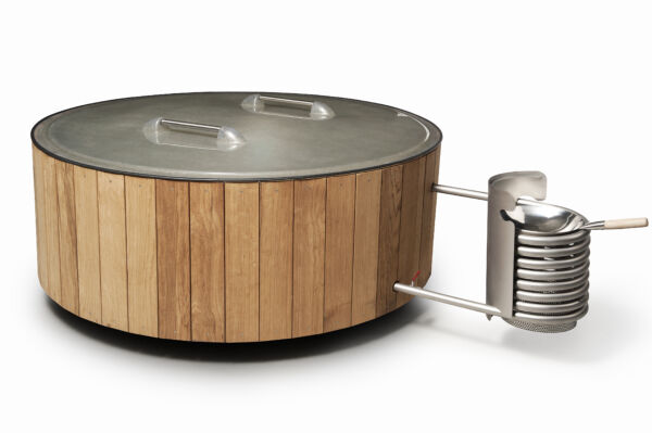 Dutchtub wood DTW met deksel