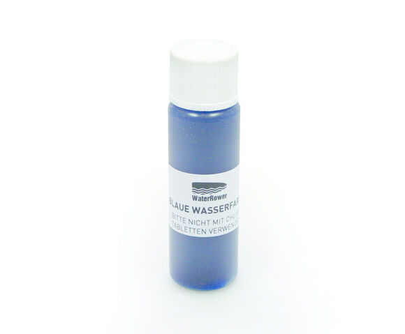 Waterrower kleurstof zubehoer accessories blaue wasserfarbe blue watercolor 1
