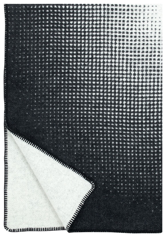 Lapuankankurit juhannus blanket 100x150cm white black